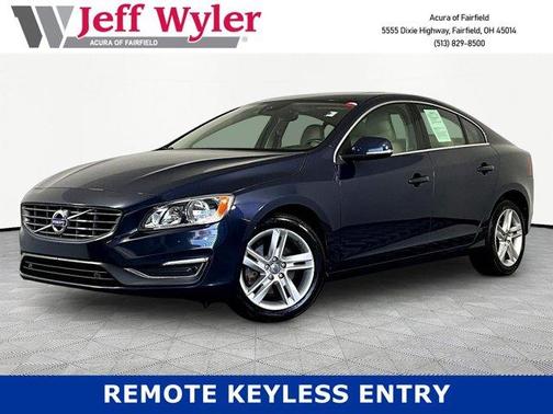 Caspian Blue Metallic 2015 Volvo S60 T5 Premier