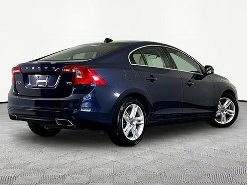 Caspian Blue Metallic 2015 Volvo S60 T5 Premier