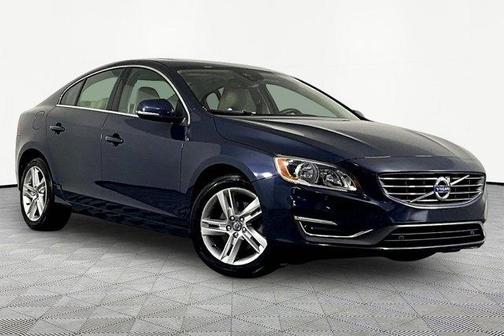 Caspian Blue Metallic 2015 Volvo S60 T5 Premier
