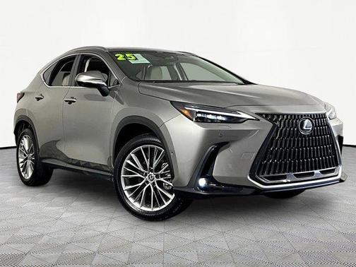 Silver 2025 Lexus NX 350 Luxury