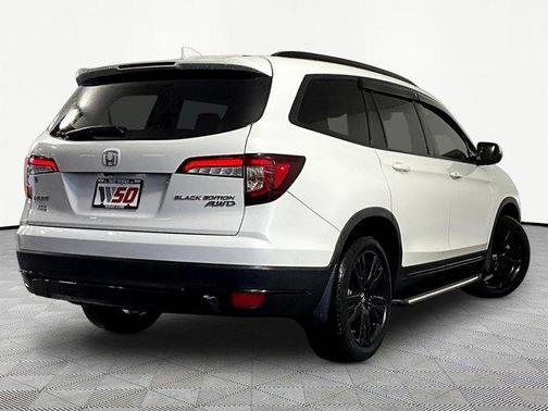 White 2021 Honda Pilot Black Edition