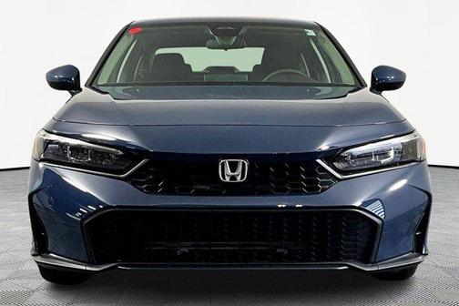 Blue 2025 Honda Civic LX
