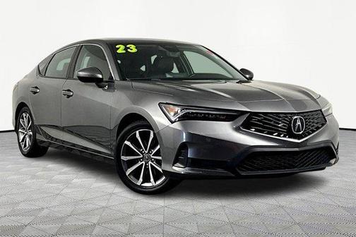 Gray 2023 Acura Integra Base