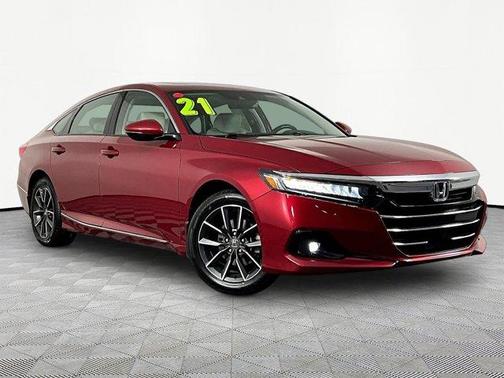 Radiant Red Metallic 2021 Honda Accord EX-L