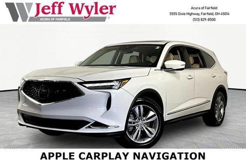 Platinum White Pearl 2024 Acura MDX Base