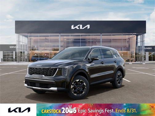 Ebony Black 2026 Kia Sorento S