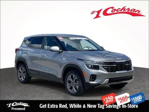 Steel Gray 2024 Kia Seltos LX