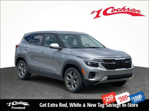 Steel Gray 2024 Kia Seltos LX