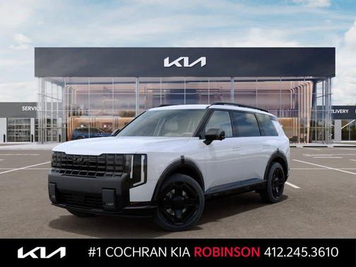 Glacial White Pearl 2027 Kia Telluride Hybrid X-Line SX-Prestige