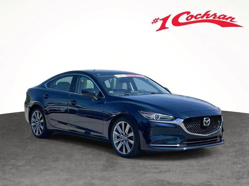 Deep Crystal Blue 2018 Mazda Mazda6 Grand Touring Reserve