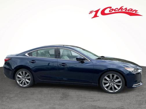 Deep Crystal Blue 2018 Mazda Mazda6 Grand Touring Reserve