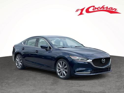 Deep Crystal Blue 2018 Mazda Mazda6 Grand Touring Reserve