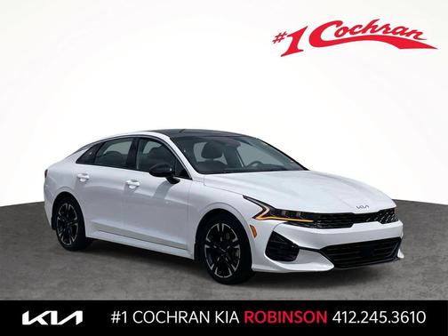 Glacial White Pearl 2023 Kia K5 GT-Line