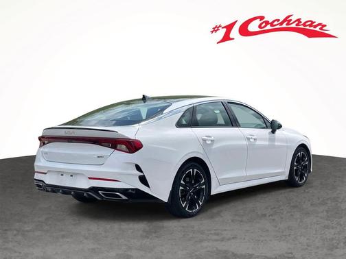 Glacial White Pearl 2023 Kia K5 GT-Line