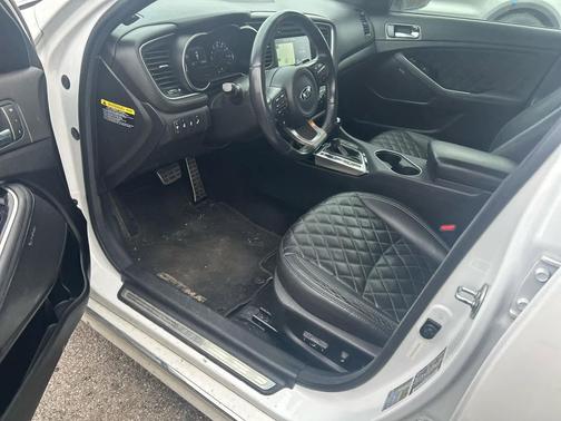 Snow White Pearl 2015 Kia Optima SXL Turbo