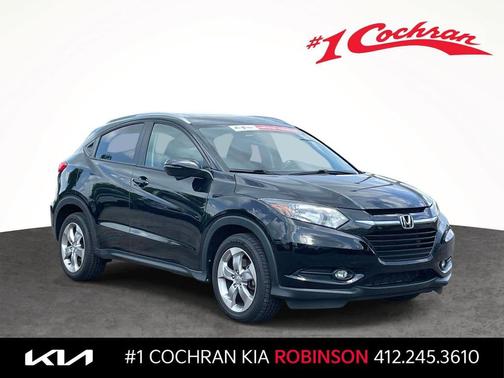 Crystal Black Pearl 2017 Honda HR-V EX-L w/Navigation