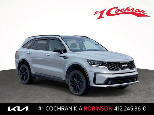 Wolf Gray 2022 Kia Sorento SX