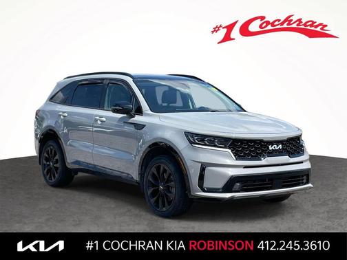 Wolf Gray 2022 Kia Sorento SX