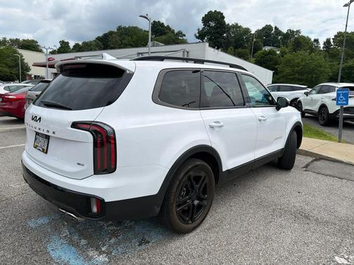 Glacial White Pearl 2025 Kia Telluride SX Prestige X-Line