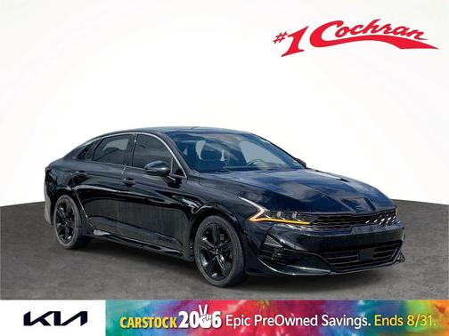 Ebony Black 2021 Kia K5 GT-Line