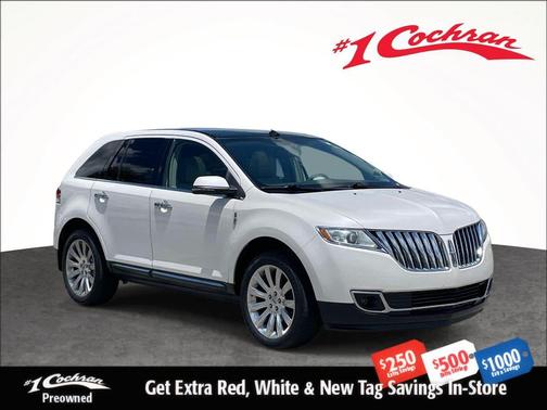 White Platinum Metallic Tri-Coat 2014 Lincoln MKX Base