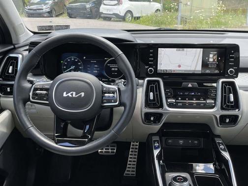 Steel Gray 2023 Kia Sorento Hybrid SX Prestige