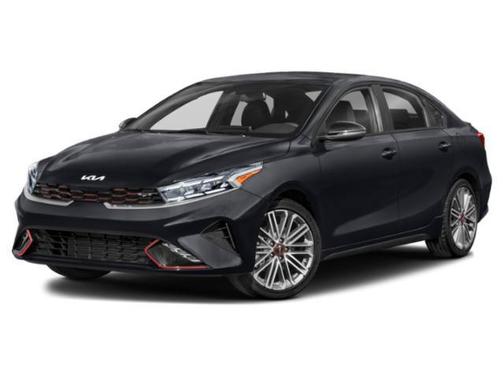 Aurora Black 2024 Kia Forte GT-Line