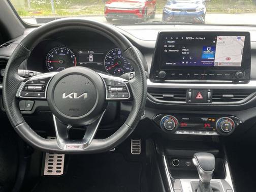 Aurora Black 2024 Kia Forte GT-Line