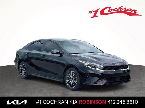 Aurora Black 2024 Kia Forte GT-Line