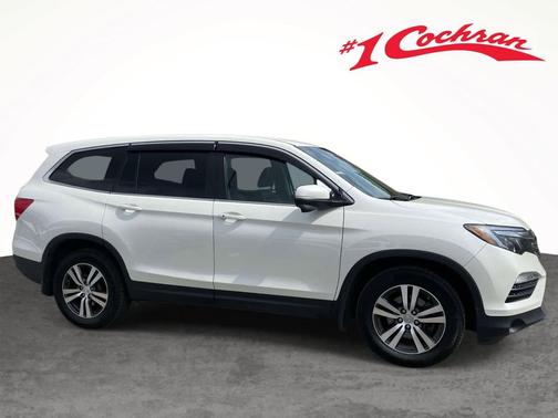 White Diamond Pearl 2017 Honda Pilot EX-L