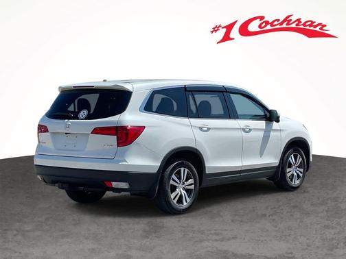 White Diamond Pearl 2017 Honda Pilot EX-L