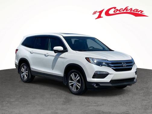 White Diamond Pearl 2017 Honda Pilot EX-L