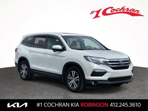 White Diamond Pearl 2017 Honda Pilot EX-L