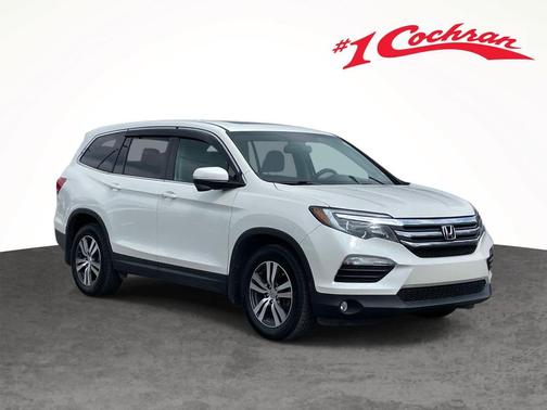 White Diamond Pearl 2017 Honda Pilot EX-L