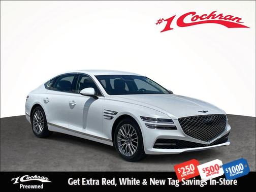 Uyuni White 2022 Genesis G80 2.5T AWD