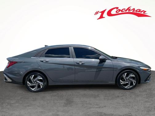 Ecotronic Gray 2024 Hyundai ELANTRA Limited