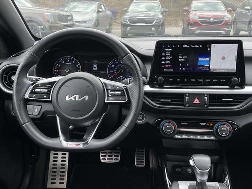 Gravity Gray 2023 Kia Forte GT-Line