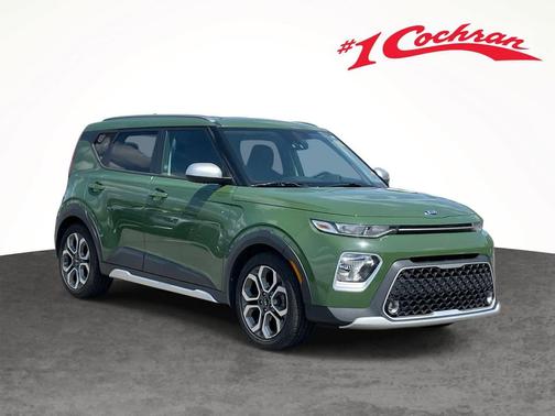Undercover Green 2021 Kia Soul X-Line