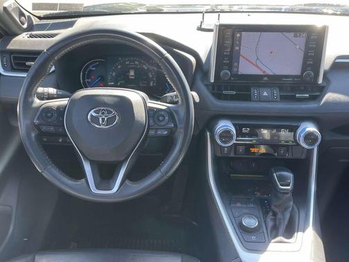 Blue Print w/Midnight Black Roof 2020 Toyota RAV4 Hybrid SE