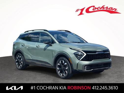Jungle Green 2024 Kia Sportage X-Line