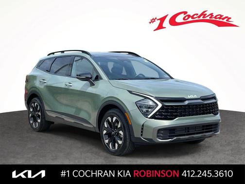 Jungle Green 2024 Kia Sportage X-Line