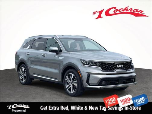 Steel Gray 2023 Kia Sorento Hybrid EX