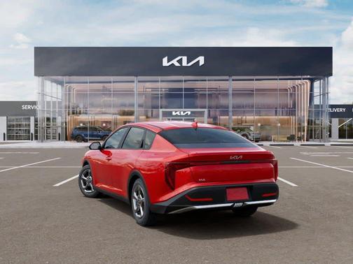 Currant Red 2026 Kia K4 LXS