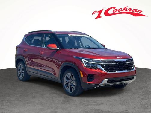 Mars Orange 2024 Kia Seltos S