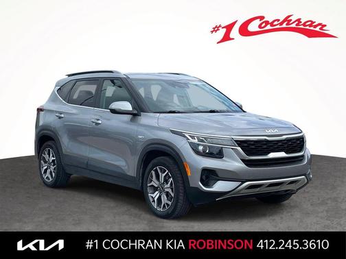 Steel Gray 2022 Kia Seltos EX