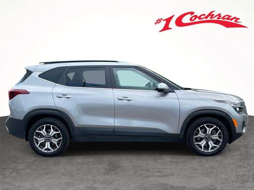 Steel Gray 2022 Kia Seltos EX