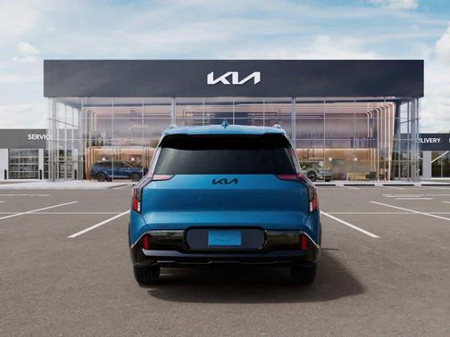 Ocean Blue 2026 Kia EV9 Land