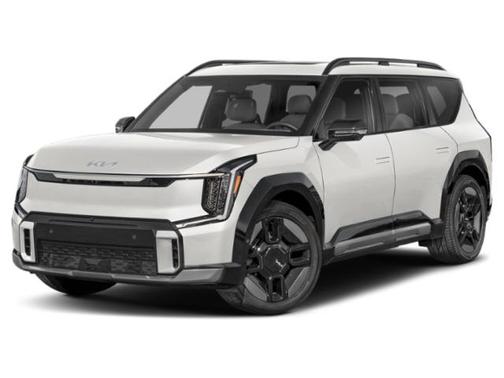 Glacial White Pearl 2026 Kia EV9 GT-Line