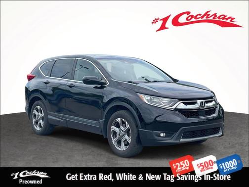 Crystal Black Pearl 2019 Honda CR-V EX