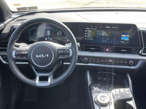 Dawning Red 2025 Kia Sportage Plug-In Hybrid X-Line